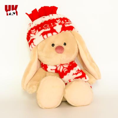 China 2021 Quality Wholesale Rabbit Stuffed Kids Plush Animal Toys For Christmas for sale