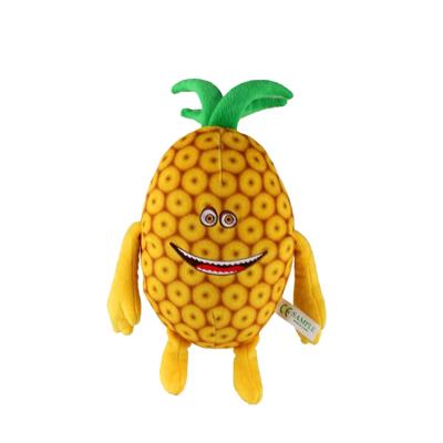 China High Quality Plush Custom Stuffed 15cm Pineapple Seviper Cute Fruit Stuffed Plush Educational Toy For Children for sale