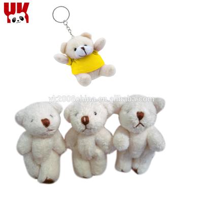 China Custom Wholesale Small Mini Bear Plush Key Chain Small Price Small Teddy or Teddy Bear for sale