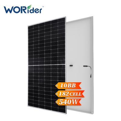 China Worider solar panel 9bb 6bb perc solar panel price 440w 450w 455w 460w mono solarpanel paneles costo de solares with CE TUV ETL CCE 182*30.3 for sale