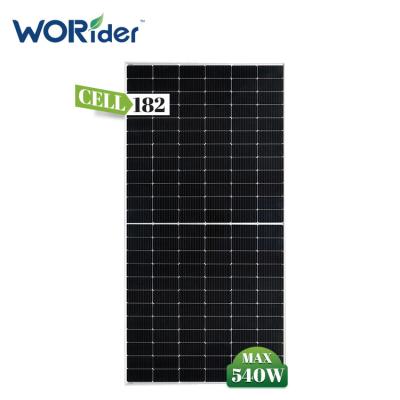 China 450w 480w 500w 550w mono sun power cells solar panel 1000w price 600 watt half PV module 182*30.3 for sale