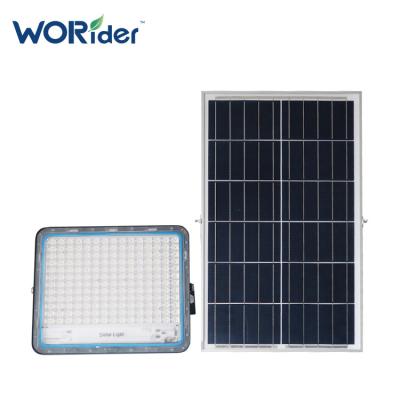 China 200 watt solar led flood light price spot light ip65 100w rechargeable garden security outdoor for sale