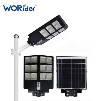 China Cheap And Best ROAD Auto Smart All In One 300 Watt Solar Street Light System Lamp for sale