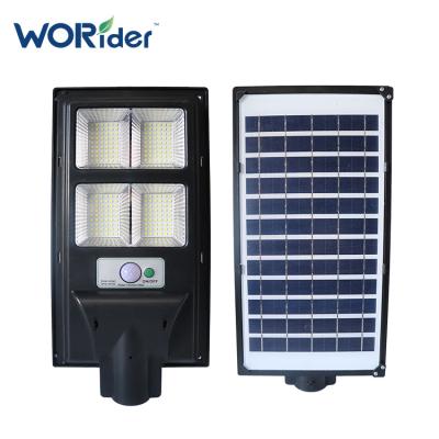 China ROAD 80W Ip65 waterproof lithium battery strong led solar street light with remote 6V with timer for sale