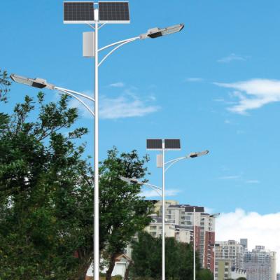 China ROAD street light pole with battery box for sale