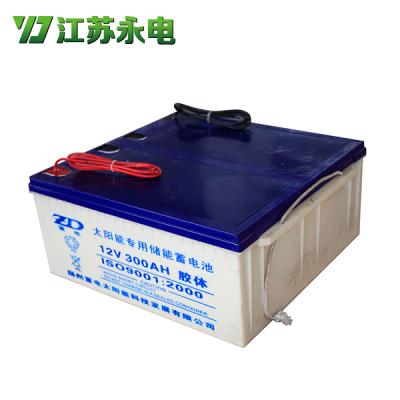 China Solar System& Solar Street Light China Yangzhou YongDian Supply Acid Deep Cycle Gel 12v 300ah Solar Battery for sale