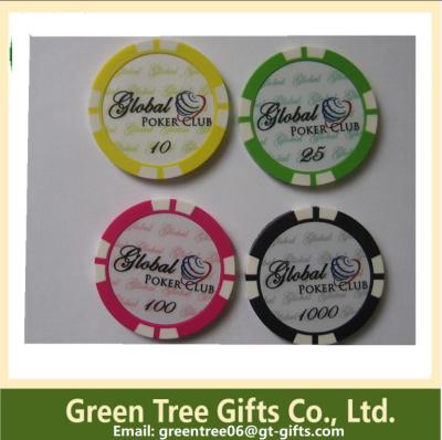 China High quality  best Price customized plastic acrylic poker chips for sale