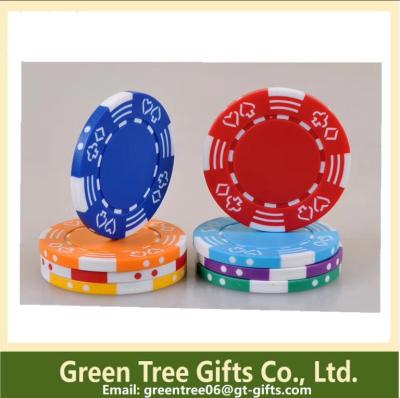 China 10g 39x3mm Custom Clay Pokerchips with reasonable price and good quality for sale