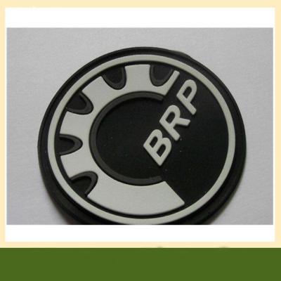 China High quality 3D Silicone rubber Label patch for Bag/garment/ shoes for sale