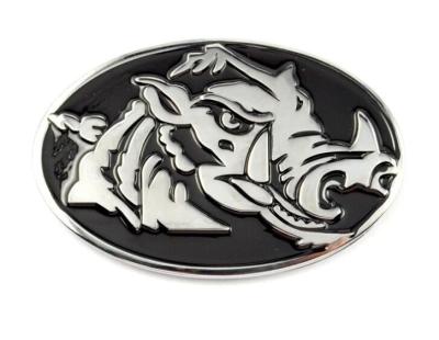 China Customized design your own metal emblem domed sticker car badge for sale