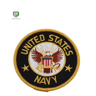 China 3D design Large Iron on Customized Embroidery Patches for clothing for sale