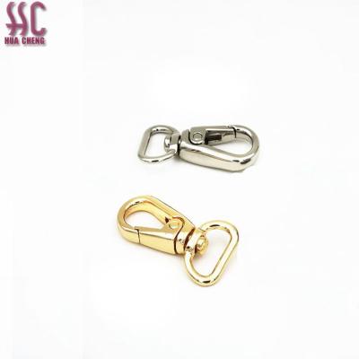 China Bag Accessories Customized Bag Hardware Dog Hook 16mm Nickel Swivel Hook Metal Snap Hook Accessories For Bags for sale