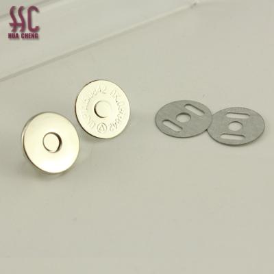 China Use In Handbag 18*2mm Strong Magnetic Bag Closure Magnetic Button for sale