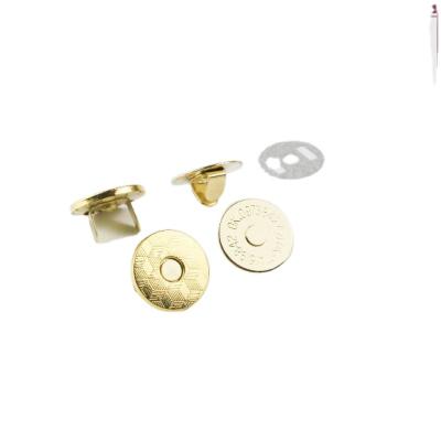 China Metal Button Bag Handbag Cloth Accessory Nickel Free Sewing Magnetic Hardware Guangzhou China for sale