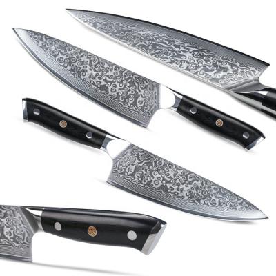 China Viable Japanese High Quality 8 Inch Damascus Chef Knife for sale