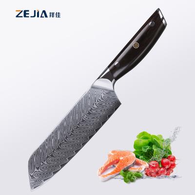 China Viable Chefs Knife Set Japanese Steel Japanese Group of Ten Damascus Kitchen Knife Universal Cutting Knives for sale