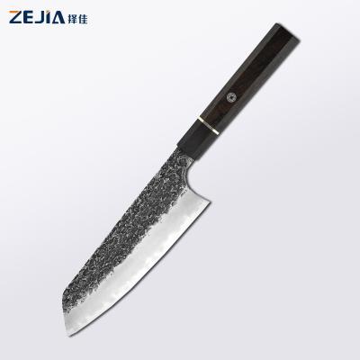 China Sustainable Knife 9cr18mov Ebony Handle For Kitchen Japanese Style Chef's Knife Fish Carving Knife for sale