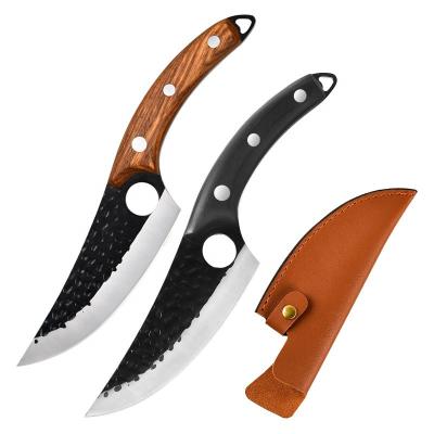 China Sustainable Hot Selling Bone Cutter Knife Cutter Butcher Meat Cleaver Bone Cutter Handmade Outdoor Boning Cooking Knife for sale