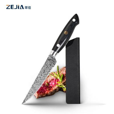 China New Design Viable Kitchen 4.5 Inch Professional Steak Knife Carbon Steel Steak Knife For Sale for sale