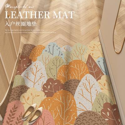 China Customizable Customizable Waterproof Floor Mat Wholesale Price PVC Coil Door Mat Tailorable Indoor Outdoor For Dust Removal for sale