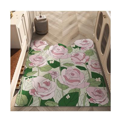 China High End Washable Luxurious Designed Washable Door Mat Waterproof Non Slip Door Floor Mat Leatherette Floor Mat Tailorable for sale