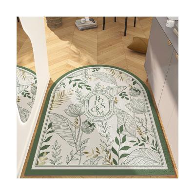 China High End Washable Luxurious Designed Washable Door Mat Waterproof Non Slip Door Floor Mat Leatherette Floor Mat Tailorable for sale