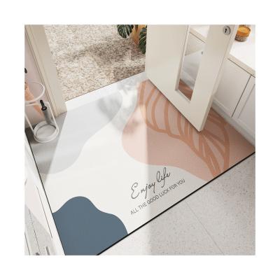 China High End Washable Luxurious Designed Washable Door Mat Waterproof Non Slip Door Floor Mat Leatherette Floor Mat Tailorable for sale