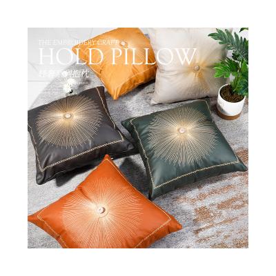 China Non-Toxic Lightweight Luxury Designed Friendly Headrest Bed Headrest Pillow Fabric Tile Back Decorative Cushion Skin Cushion Core Without Core for sale