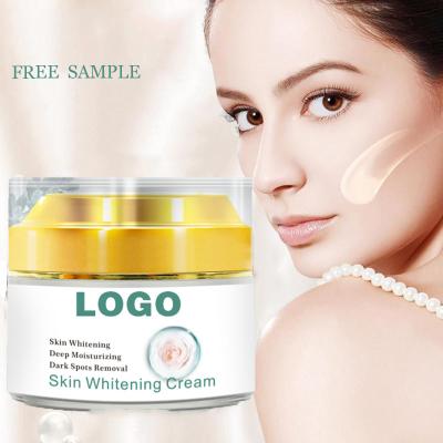 China Free Sample Wholesale Pigmentation Removal Face Cream Skin Whitening Whitening Face Skin Cream for sale