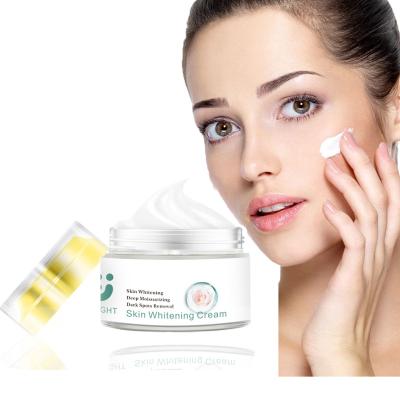 China Whitening OEM 30g Dark Spots Removal Brighten Skin Whitening Deep Moisturizing Rejuvenation Facial Cream for sale