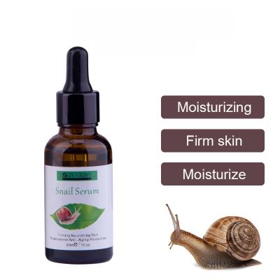 China Skin Revitalizer Firming Nourishing Skin Face Serum Moisturizing Whitening Anti Aging Repair Snail Serum for sale