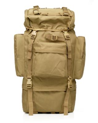 China 14 Color 70L Bag Anti-theft Waterproof Custom Camping Black Military Backpack for sale