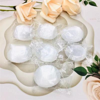 China Wholesale High Quality Natural Stone China Gemstone Palm Reiki Healing Crystal Selenite Palm Stone For Decoration for sale