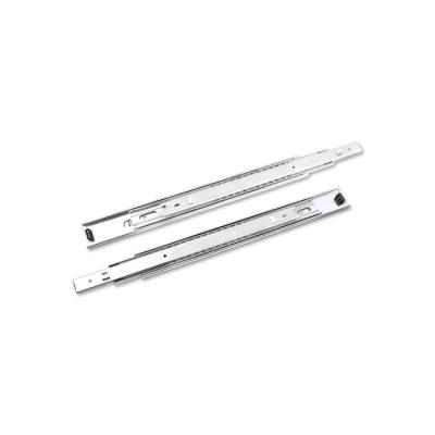 China 45 16 Inch Drawer Bayonet Free Drawer Slide Parts Industrial Wide White Box Slide Screw Iron Tool Slide for sale