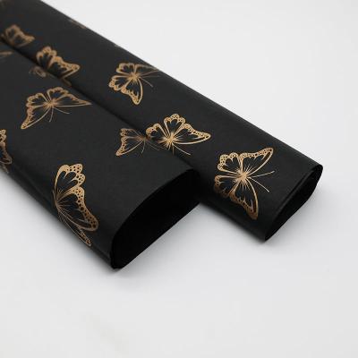 China Luxury Recyclable 17gsm 18gsm Customized For Apparel And Handbag Gift Wrapping Garment Eco Friendly Printed Tissue Paper Gift Wrap for sale