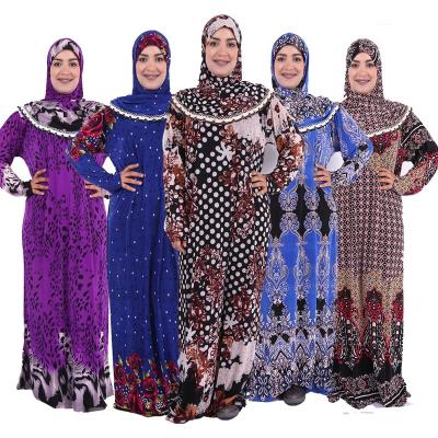 China Polyester Eid Wholesale Long Sleeve Women Kaftan Dresses Ethnic Middle East Abaya for sale