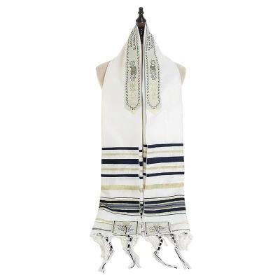 China Polyester Tallit Tallit Messiah Prayer Shawl 22