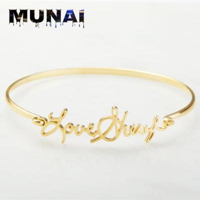 China TRENDY Custom Real Handwriting Jewelry for sale