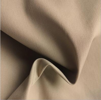 China Blackout Factory Wholesale Khaki Uniform 100% Cotton Twill Fabric 16*12 108*56 for sale