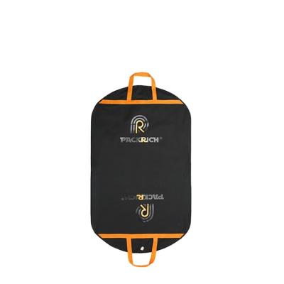 China High Quality Non Woven Orange Eco-friendly Wholesale Man Garment Suit Cover Bag for sale