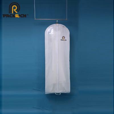 China Storage Weekend Long Dress Plastic Garment Cover For Wedding Dress for sale