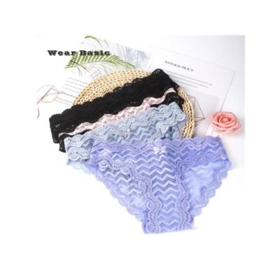 China Factory direct sale lingerie antibacterial wholesale lace panties many color sexy ladies lace panties for sale