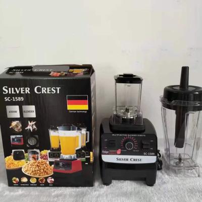 China Ice Crushing Silver 2 Cup Ribbon Crest Mixers 2 Pot Crest Mixer For Ghana And Nigeria Double In 1 Commercial Blender for sale