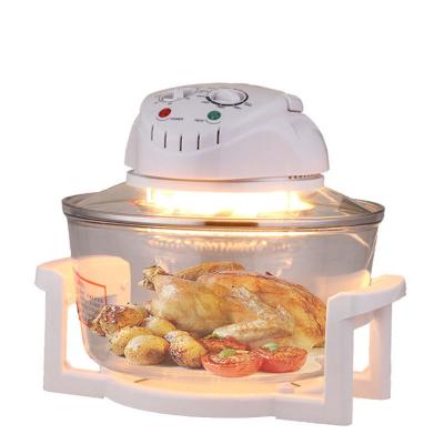 China Easy Operate 12l convection stove oven halogen heat air fryer for commercial air Fryer toaster electric microwave rotary bakery round counter for sale