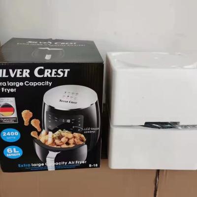 China Contact for Ghana and Nigeria 6L Air Fryer Silver Crest for Home Use Air Fryer Oven for sale