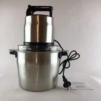 China Outdoor Electric Mixer Fufu Meat Product Kitchen Yam Pounder 6L Grinding Machine for sale