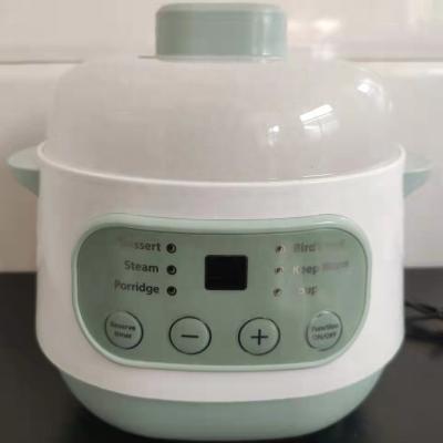 China Machine Factory Hot Sale Electric Drum Slow Cooker Stew Bone Cooker 110V 220v Ceramic Slow Cooker for sale