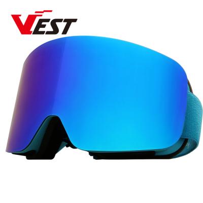 China Anti Scratch Dustproof Windproof Waterproof Ski Glasses Magnetic Goggles Anti Fog Fog Magnet Ski Goggles Men Custom Snow Goggles Wholesale for sale