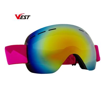 China Anti Fog Ski Goggles Wholesale Anti-scratch Ski Goggles Anti-Fog Women Men's Ski Lightweight Anti-fog Dustproof Windproof Waterproof Glass for sale