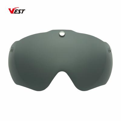 China Blue Lightweight General Purpose Windproof Safety Bike Windproof/UV400/Anti Glass Sunglasses UV400 For Helmet Glass With Magnet for sale